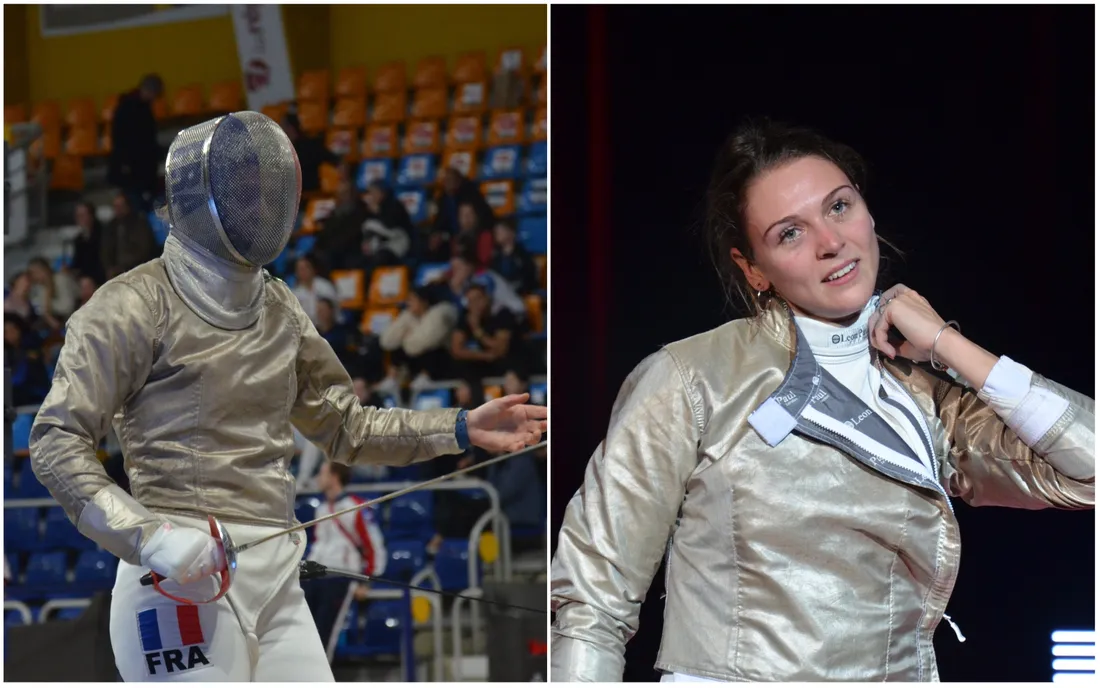 Cécilia Berder et Manon Brunet ont remporté l'argent par équipes.